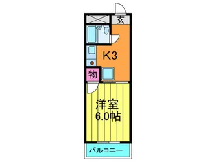 パークハイツエクセル【3階】の間取り