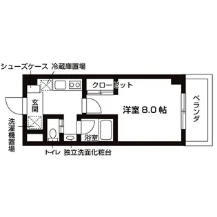 トレジャーマンション【2階】の間取り