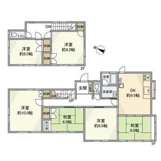神奈川県鎌倉市山ノ内【一戸建】の間取り