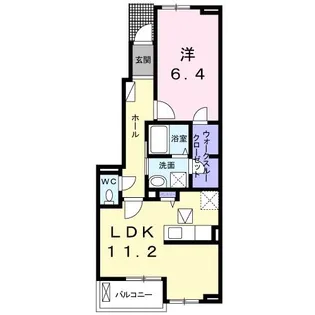 エアリー・ハウスIV【1階】の間取り