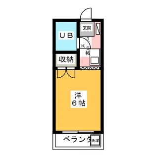 グリーンパーク所沢【1階】の間取り