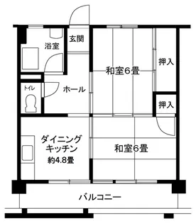 東逗子駅前共同ビル【6階】の間取り