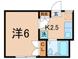 グリュックハイム【2階】の間取り