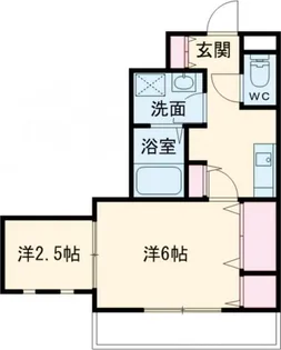 アーバン上大川前【2階】の間取り