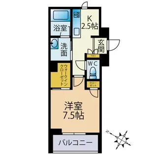 アルティスタ【1階】の間取り