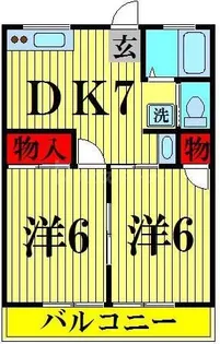 シティハイムトヨダ【2階】の間取り