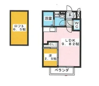 massimo【2階】の間取り