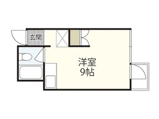 K’s COURT【3階】の間取り