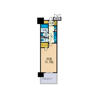 オリオンヒルズ【6階】の間取り