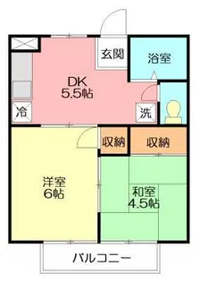 ハイツシュガー【2階】の間取り