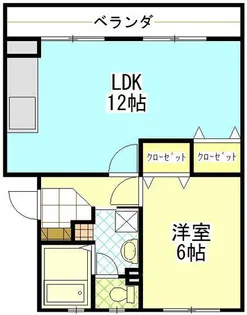 東京都町田市成瀬2【アパート】の間取り
