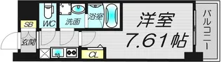 大阪府大阪市北区池田町【マンション】の間取り
