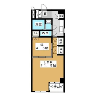 丸の内タナカビル【8階】の間取り