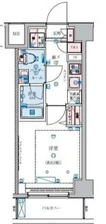 神奈川県横浜市南区中村町1【マンション】の間取り