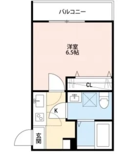 埼玉県蕨市錦町5【アパート】の間取り