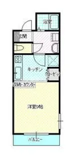 大阪府枚方市渚南町【マンション】の間取り