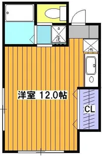 ハイグレードコーポ【2階】の間取り