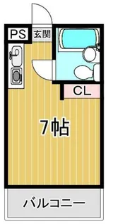LIXIS県立劇場前【1階】の間取り