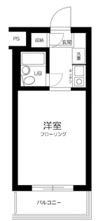 1Kの間取り画像