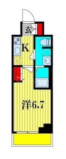 千葉県市川市田尻4【マンション】の間取り