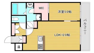 大阪府大阪市生野区鶴橋1【マンション】の間取り