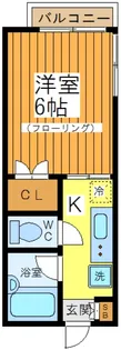 東京都世田谷区桜上水1【アパート】の間取り
