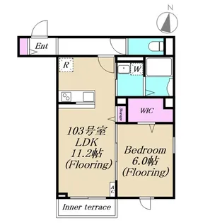 東京都西東京市芝久保町3【アパート】の間取り