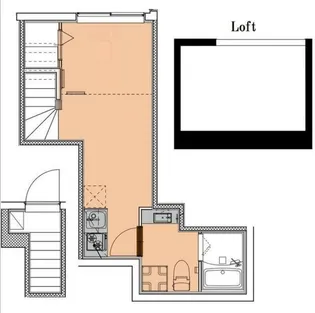 渋谷松見坂パークサイドヒルズ【2階】の間取り