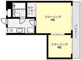 クレセント・コジマ【3階】の間取り