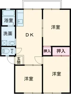 メゾン・テラノヴァ【2階】の間取り