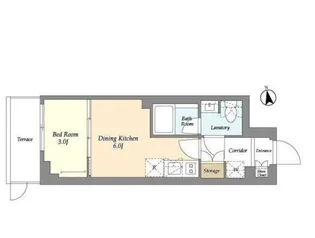 東京都品川区戸越4【マンション】の間取り