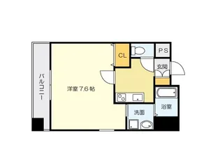 福岡県北九州市小倉北区馬借3【マンション】の間取り