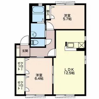 MastTown茜 C【1階】の間取り
