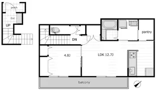 ウイングメゾン【2階】の間取り