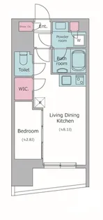 東京都江東区亀戸4【マンション】の間取り