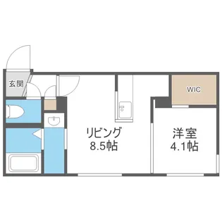 Am building 05【5階】の間取り