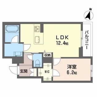新潟県新潟市中央区笹口2【マンション】の間取り