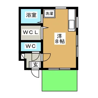 first branch【1階】の間取り