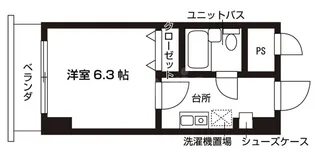 東京都文京区千駄木3【マンション】の間取り