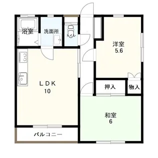 グリムハイツ A【2階】の間取り