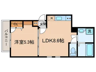 エトワール芦花公園【1階】の間取り