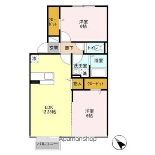 シャルマン・ドミール【2階】の間取り