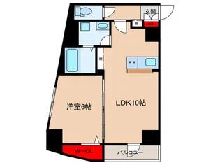 ルシオールネージュ【1階】の間取り
