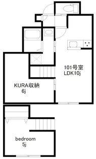 メイガーデン【1階】の間取り
