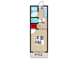 ピアイズミ【1階】の間取り
