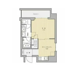 東京都墨田区太平2【マンション】の間取り