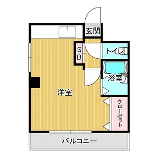 Olive御崎【7階】の間取り