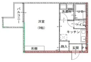 アークリード浜大津【3階】の間取り