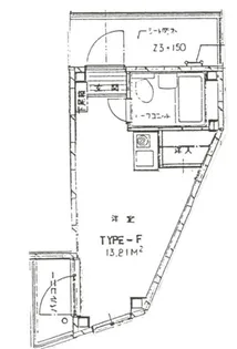 ウイングコート久米川【4階】の間取り