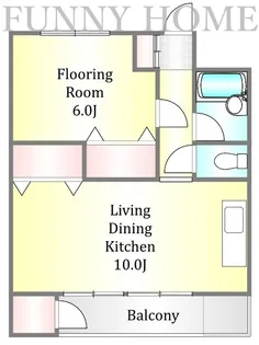 東京都世田谷区若林3【マンション】の間取り
